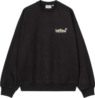 Carhartt Work in Progress Ballon Fit Grafische Sweater Collectie - Heren - Sweatshirts - Zwart - L - Katoen - Hoodies & sweatvesten