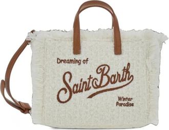 MC2 Saint Barth Mini Bolso Tote de Tweed Vanity - Bags - Mujer - Beige - ONE SIZE