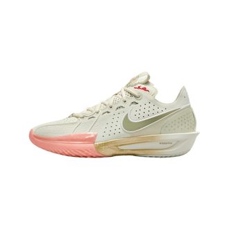 Nike Nike Mens G.T. Cut 3 Basketball Shoes, Sea Glass/Metallic Gold/University Red/Oil Green, 7