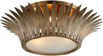 Hudson Valley Lighting Hudson Valley Lighting - Romanov 3 Light Flush Mount Vintage Brass