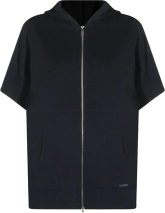 Max Mara Hoodies & sweatvesten, Dames, Blauw, S, Hoodie