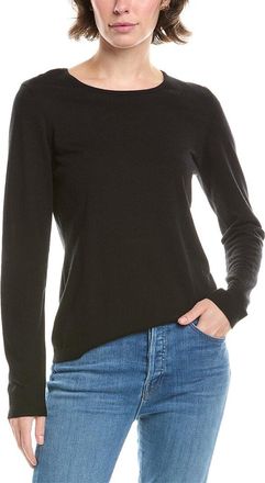 Forté Cashmere Fitted Silk & Cashmere-Blend Sweater