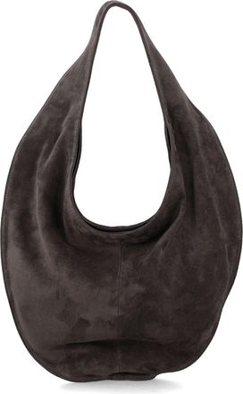 Maeden Rounded Suede Nappa Tote Bag