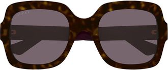 Gucci Sunglasses Gg1337 S 009 Brown/Purple Women