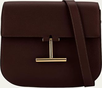 Tom Ford Tara Mini Shoulder Bag in Grained Leather