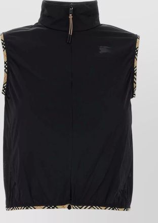 Burberry sleeveless cape