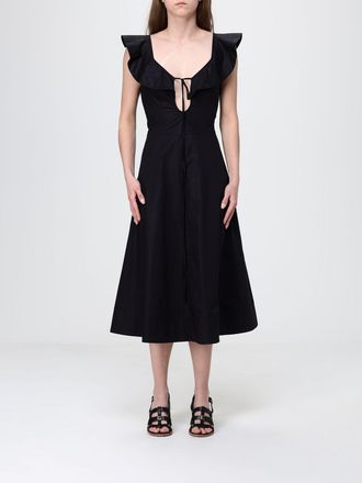 Twinset Abito midi in cotone stretch