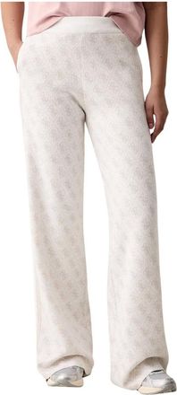 Guess Pantalones de ch&aacute;ndal Aneira - Trousers - Mujer - Blanco - 2XS