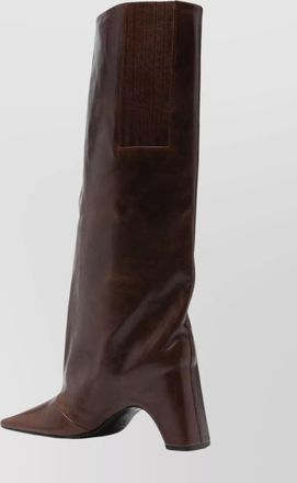 Coperni high shaft block heel ankle boots