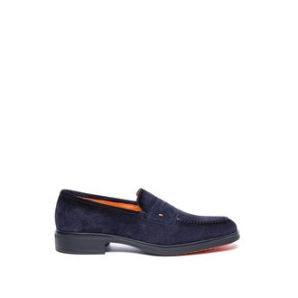 Santoni Easy Loafer - male - Santoni - Loafers - Blue - 11 1/2 UK - Shoes