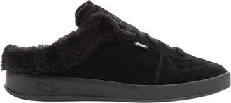 P448 Monaco Slipper - Dames - Pantoffels - Zwart - 35 EU - Katoen - Schoenen