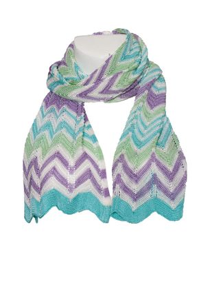 Missoni Missoni multicolor zigzag sjaal