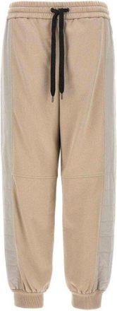Brunello Cucinelli Beige Jogger Pants With Panels, Size Medium