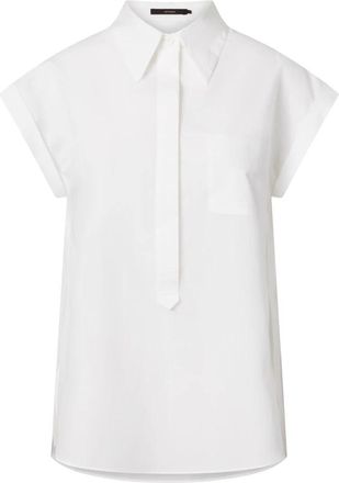 Windsor Db 525H Stijlvol Model Hoofdtelefoons - Dames - Overhemden - Wit - M - Katoen - Overhemden