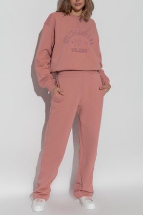 Dolce & Gabbana Sweatshirt With Logo, Womens, Pink