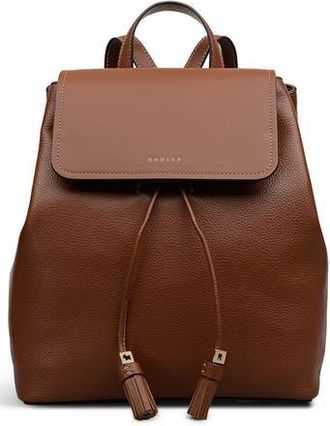 Radley London Noble Alley Small Flap Backpack in Cognac at Nordstrom Rack