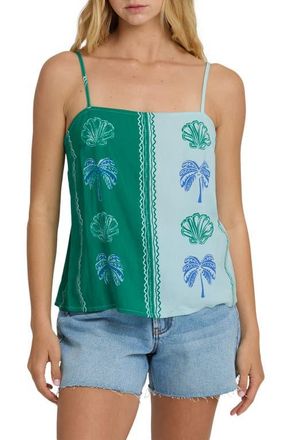 Billabong Vacay Dreams Tank Top in Pool Blue at Nordstrom, Size X-Small