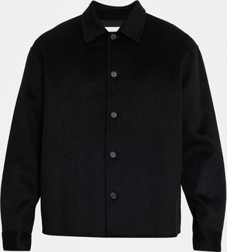 Frame Denim Men & apos;s Double-Face Wool Overshirt