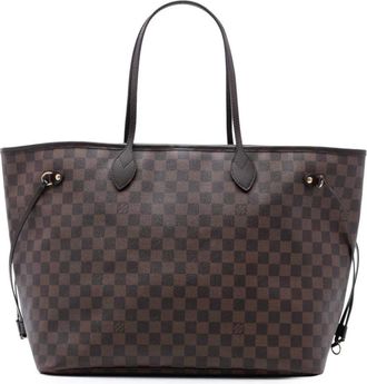 Louis Vuitton Borsa tote Neverfull GM in tela Damier Eb&egrave;ne 2009 - Marrone