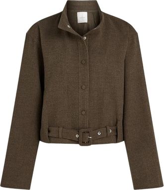 Circle Of Trust Inger Jacket - Dames - Jassen - Bruin - Maat: L Nylon
