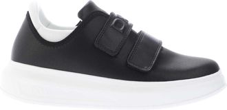 DKNY Dames/Dames Jamiah Leren Klittenbandschoenen (Zwart)