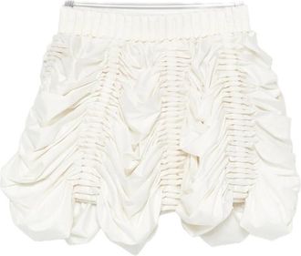RAXXY Draped Mini Skirt