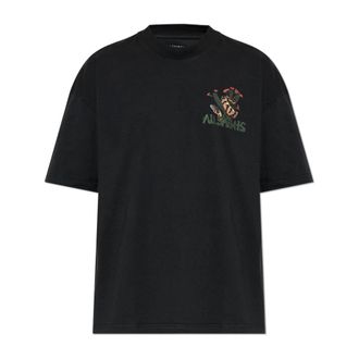 AllSaints T-Shirts, male, Black, Size: XS Cacti T-Shirt