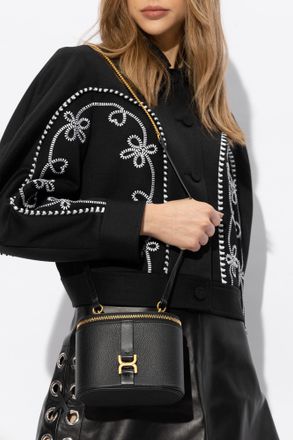 Chloé Marcie Mini Shoulder Bag, Womens, Black