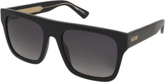 Moschino Mos 142/S Cat-eye Zonnebril - unisex - Zonnebrillen - Zwart - 55 MM - Accessoires