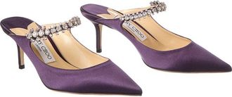 Jimmy Choo London Bing 65 Satin Mule (Authentic Pre-Loved)