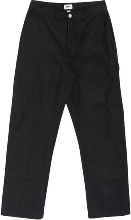 Obey Dubbele Knie Timmerman Broek Zwart - Heren - Straight fit broeken - Zwart - W33 - Katoen - Broeken