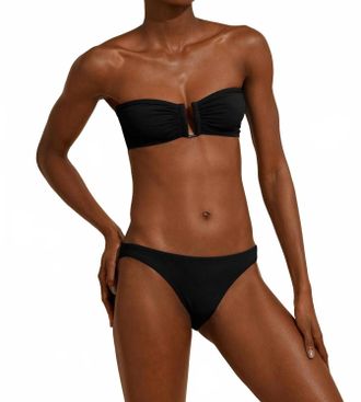 Eres Fripon Duni Bikini Top In Waterproof Black