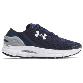 Under Armour Mens Speedform Gemini - Running Shoes Midnight Navy/White Size 10.0