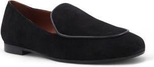 Aquatalia Calandra Weatherproof Flat in Black Suede at Nordstrom Rack, Size 10.5