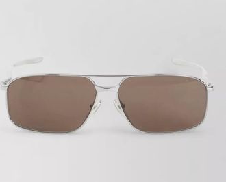 Balenciaga metallic navigator sunglasses