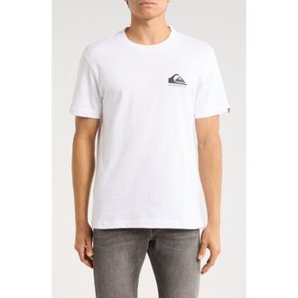 Quiksilver Meander Graphic T-Shirt in White at Nordstrom Rack, Size X-Large