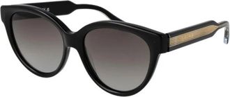 Replay Strakke Rechthoekige Plastic Zonnebril - Dames - Zonnebrillen - Zwart - ONE Size - Accessoires