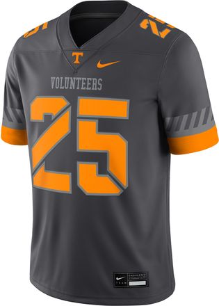 Nike Tennessee Mens Nike Mens Dri-FIT College Game Jersey in Grey | NC2F0F46UTN-VF6