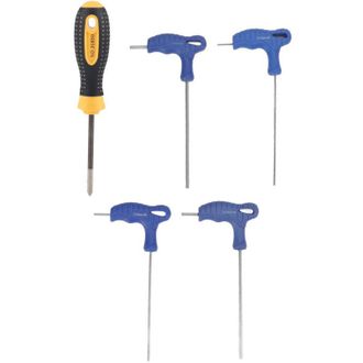 OEM Juego De Destornilladores Hexagonales De 5 Piezas Para M&aacute;quinas De Coser, Herramientas De Reparaci&oacute;n Compactas Y De Alta Dureza Para Los Modelos Fhsm 