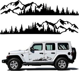 OEM Pegatina Para Coche, 13046,8 Cm, 1 Unidad, Se Puede Aplicar En Ambos Lados, Pegatina Para La Luneta Trasera, Pegatina Estampada, Impermeable