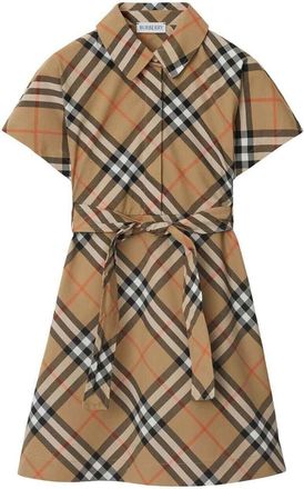 Burberry Check shirt dress