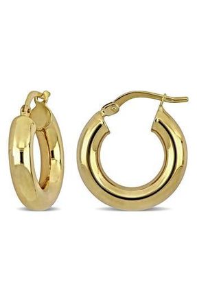 Delmar 18mm Hoop Earrings in Gold at Nordstrom Rack