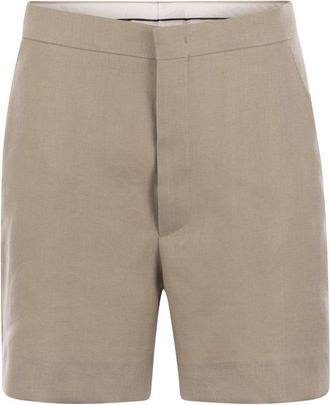 Tagliatore Linen Chino Bermuda Shorts