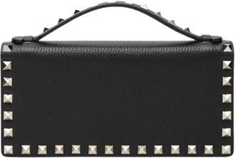 Valentino Garavani Tassen, Dames, Zwart, ONE Size, Portemonnee met band