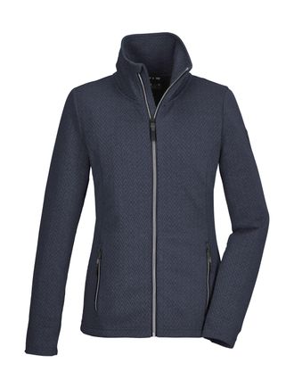 G.I.G.A. DX by killtec Fleecejacke GW 49 WMN KNTFLC JCKT, Damen, Gr. 36, blau (dunkelblau), Oberstoff: 76% Polyester, 21% Viskose, 3% Elasthan, G.I.G.A. DX BY KILLTEC, Jacke