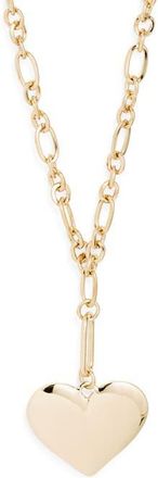 Nordstrom Heart Y-Necklace in Gold at Nordstrom