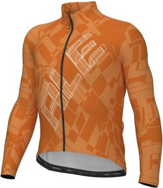 Al&eacute; Pragma Schema L/S Jersey Velotrikot f&uuml;r Herren | orange