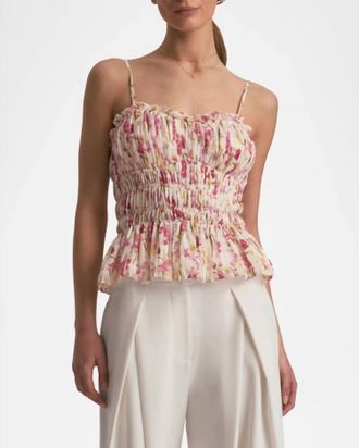 Favorite Daughter Best Dressed Guest Top In Summer Bouquet