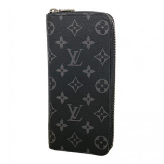 Louis Vuitton Black Long Wallet (Bi-Fold) (Pre-Owned)