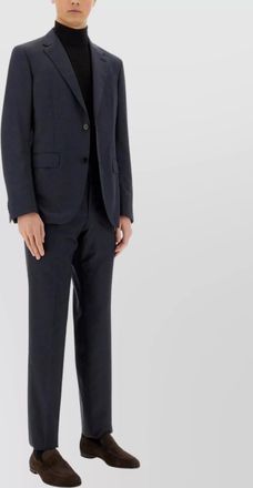 Ermenegildo Zegna single-breasted suit with notch lapel
